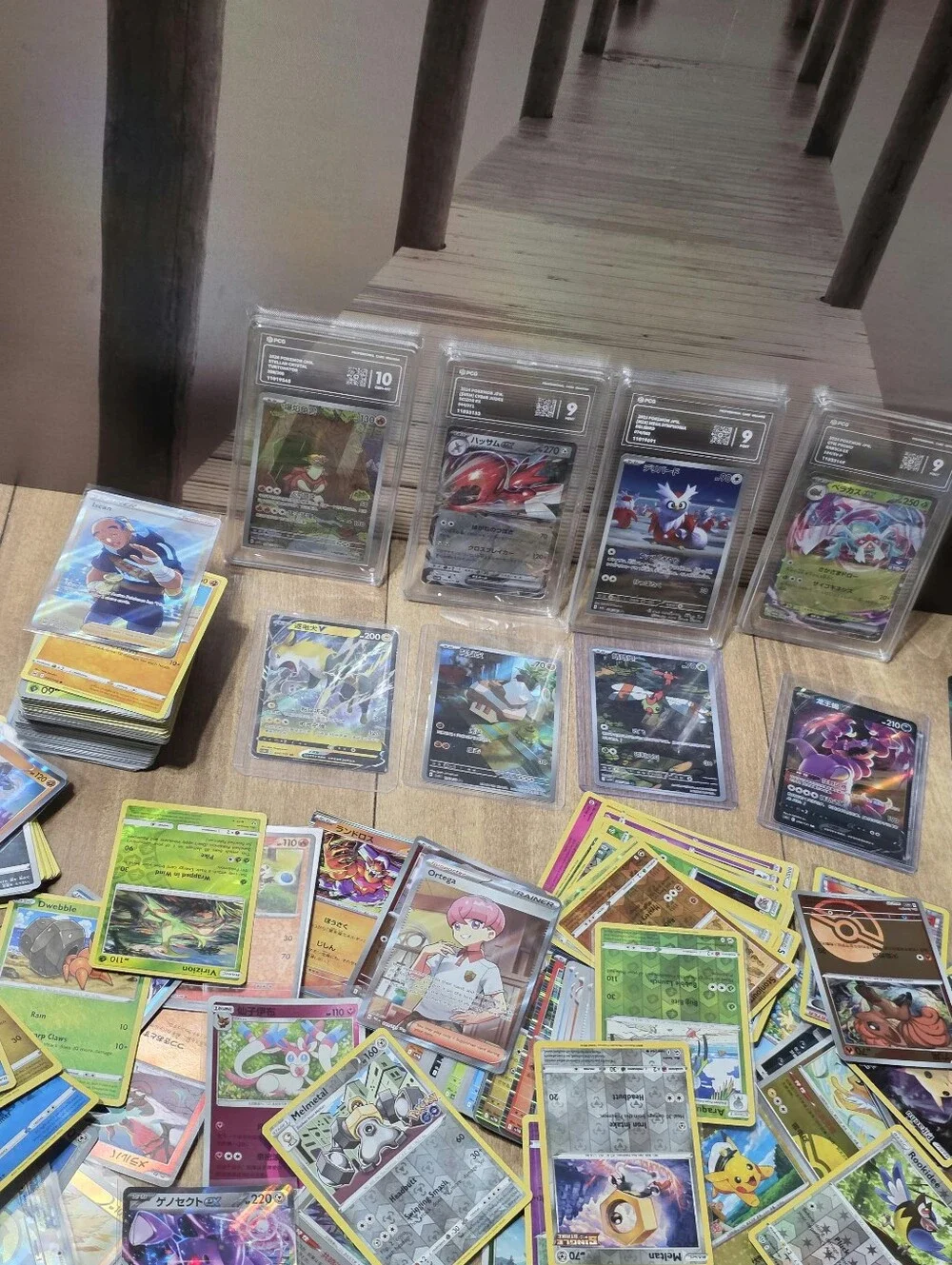 Mixed Trading Card Lot - Multicolor Collectible Cards Graded Pokemon